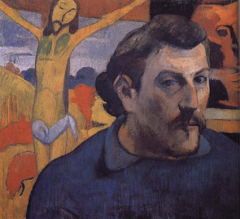 Paul Gauguin Yellow Christ's self-portrait Germany oil painting art